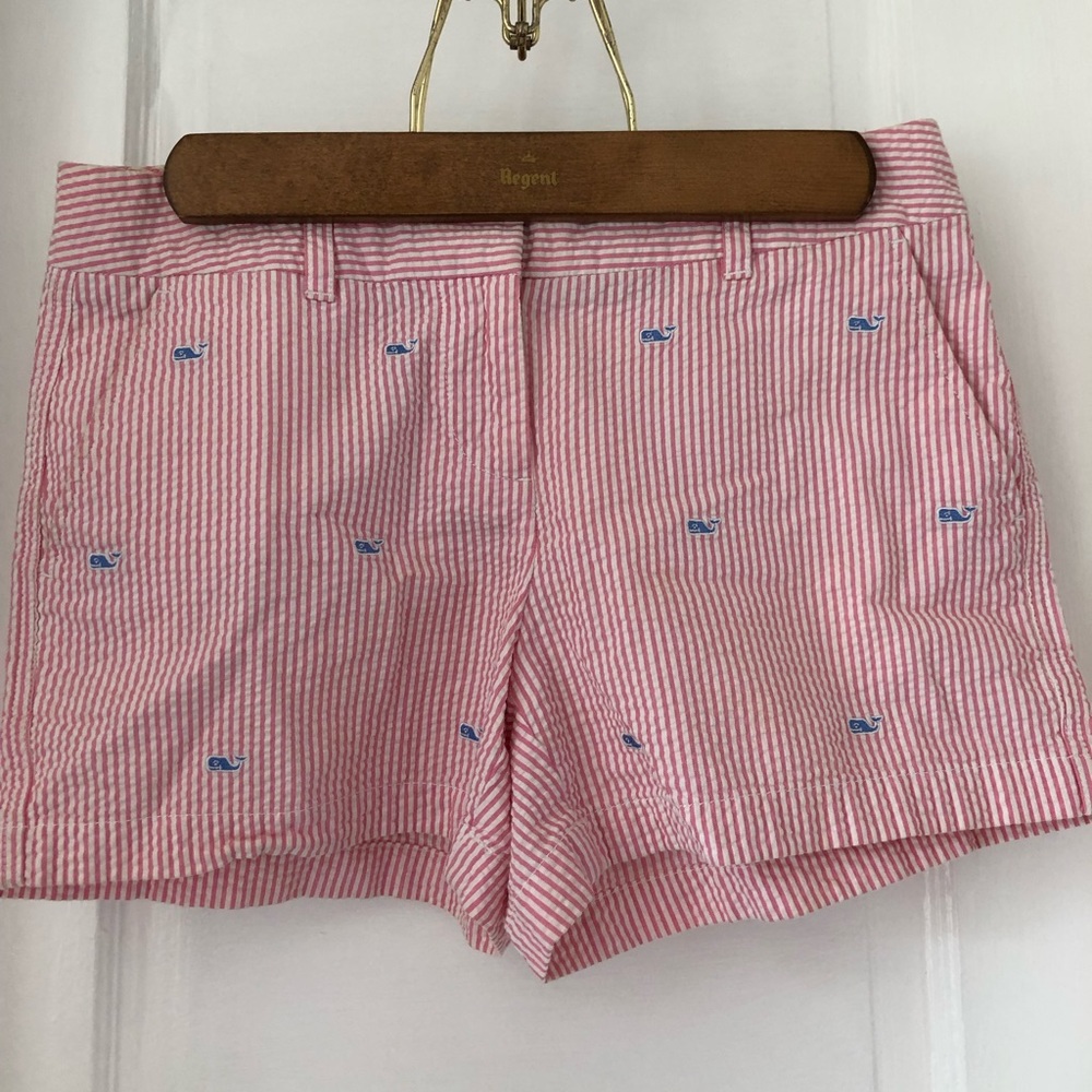 Vineyard vines seersucker shorts
